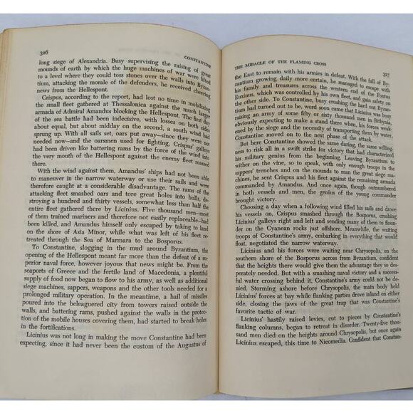 Constantine Miracle Of The Flaming Cross By Frank Slaughter Roman Emperor 1965 - Picture 8 of 16